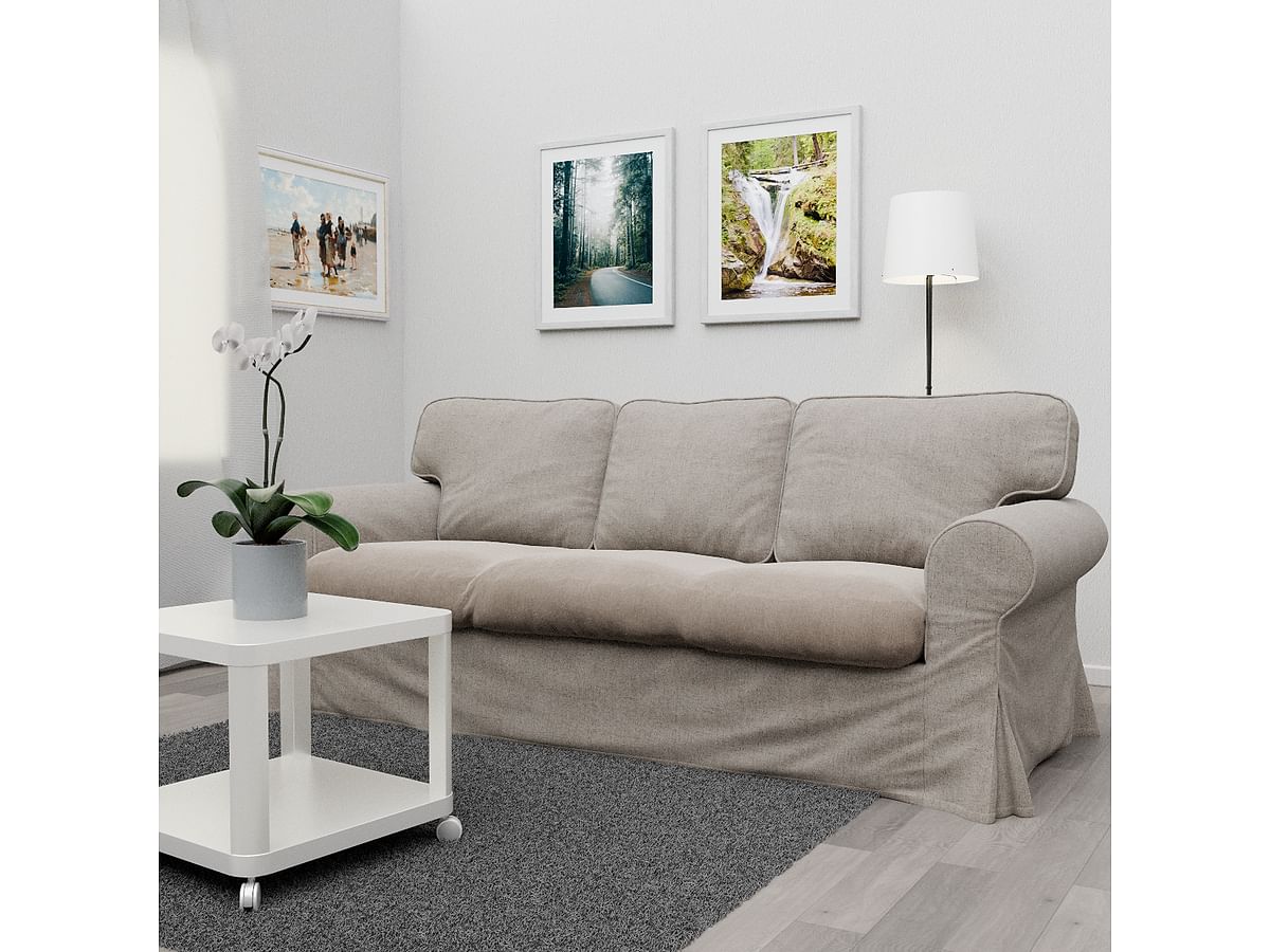 Narzuta na sofę EKTORP, 3-osobową - 26 narzuta ektorp bedspread