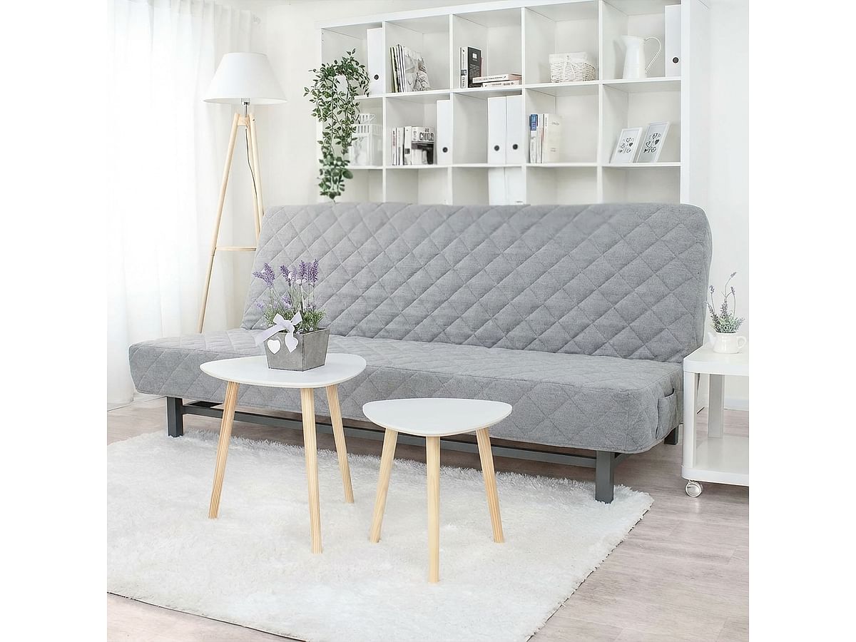 Cover for EXARBY 3-seat sofa bed, quilted with stripes - Exarby Dopasowany pod Twoją sofę