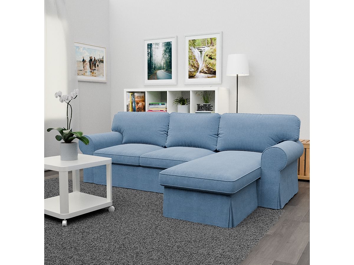Cover for EKTORP 3-seat sofa with chaise longue - ektorp 3 SZEZLONG The perfect cover for your sofa