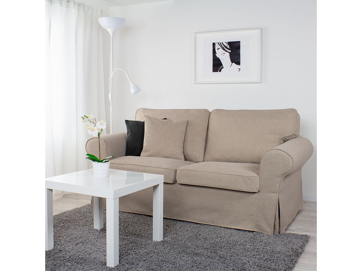 Pokrycie sofy EKTORP, 2-osobowej, rozkładanej, nowy model