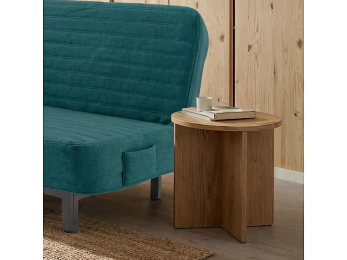 Cover for NYHAMN 3-seat sofa bed, quilted with diamonds - Nyhamn - Wygodny w użytkowaniu