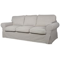 Cover for EKTORP 3-seat sofa - Beige A1, Photo 6