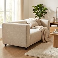 Pokrycie sofy KLIPPAN, 2-osobowej - Beige A1, Zdjęcie 3