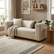 Pokrycie sofy KLIPPAN, 2-osobowej - Beige A1, Zdjęcie 2