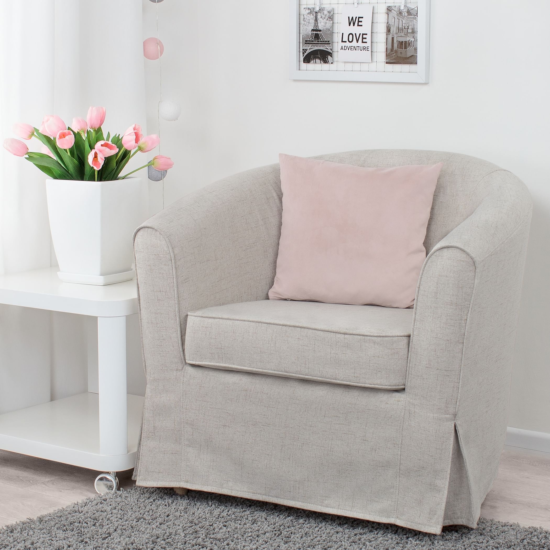 Pokrycie fotela TULLSTA - Beige A1