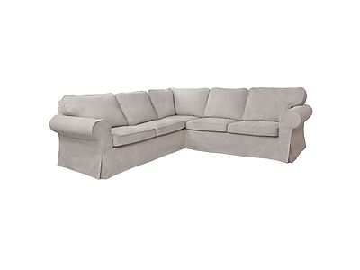 Cover for EKTORP corner sofa, 4-seat