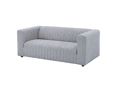 Cover for a KLIPPAN 2-seater sofa, quilted stripes