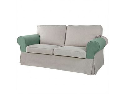 Cover for EKTORP 2-seat sofa bed armrests, old and new model, set