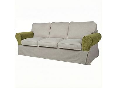 Cover for EKTORP 3-seat sofa armrests, set